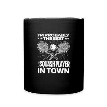 Squash - Tasse einfarbig - Schwarz - Vorne