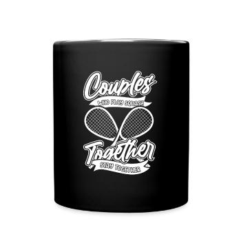 Squash - Tasse einfarbig - Schwarz - Vorne