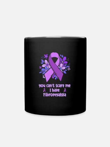 Fleur de rhumatisme de fibromyalgie - Mug uni - noir