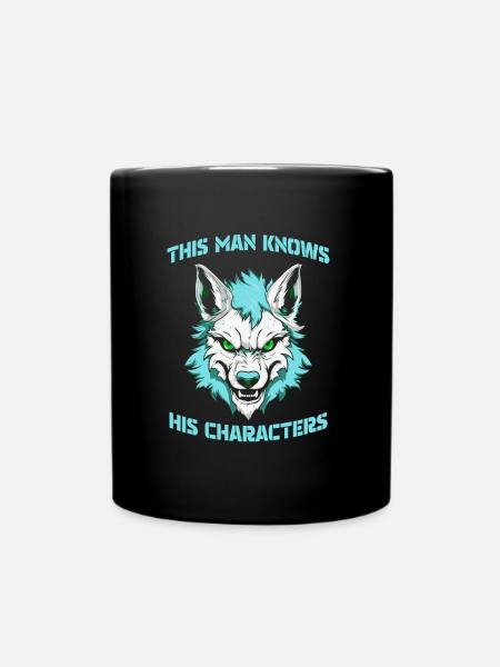 Furry Fandom Fursuits Cool - Tasse einfarbig - Schwarz