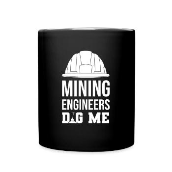 Ingénieur Ingénieur Minier - Mug uni - noir - Devant