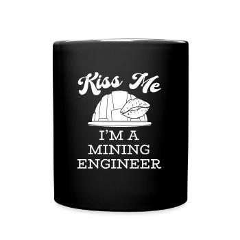 Ingénieur Ingénieur Minier - Mug uni - noir - Devant