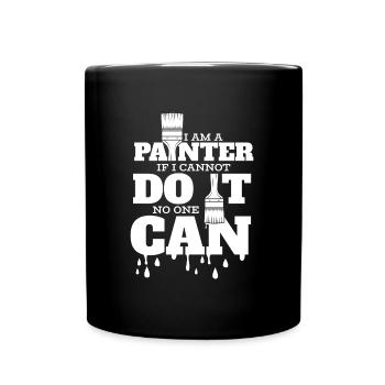 Painter Varnisher - Full Colour Mug - black - Front