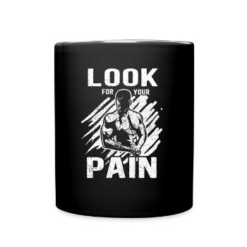 Dumbbell Training Musculation Musculation Musculistes - Mug uni - noir - Devant