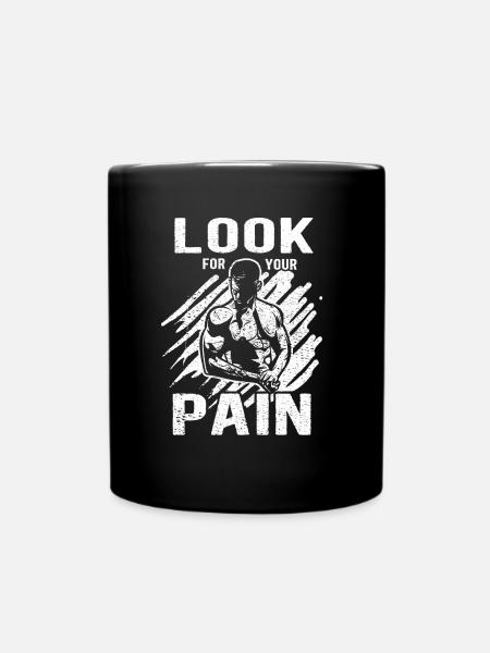 Dumbbell Training Musculation Musculation Musculistes - Mug uni - noir