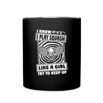 Squash - Tasse einfarbig - Schwarz - Vorne