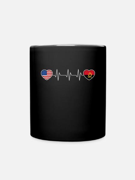 Angola - Full Colour Mug - black