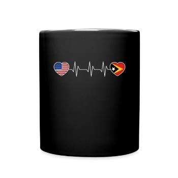 East Timor - Full Colour Mug - black - Front