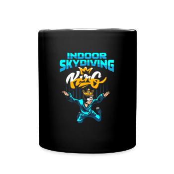Indoor Skydiving King - Mug uni - noir - Devant
