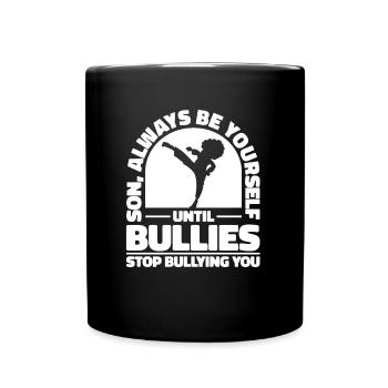 Taekwondo Père Taekwondo - Mug uni - noir - Devant