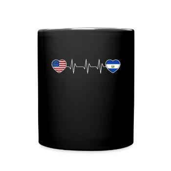 El Salvador - Full Colour Mug - black - Front