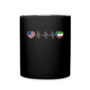 Equatorial Guinea - Full Colour Mug - black - Front