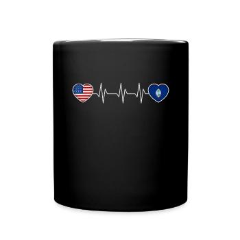 Guam - Mug uni - noir - Devant