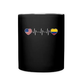 Colombia - Full Colour Mug - black - Front