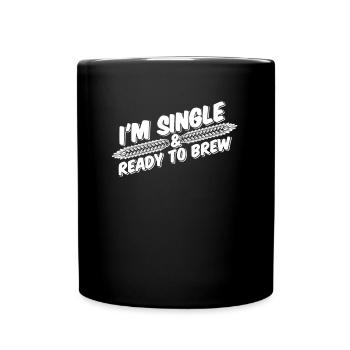 Craft Beer Bier Craftbier Gerste - Tasse einfarbig - Schwarz - Vorne