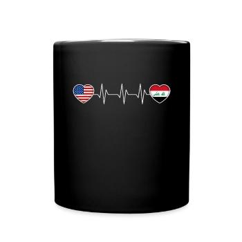 Iraq - Full Colour Mug - black - Front