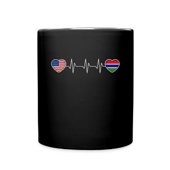 Gambia - Full Colour Mug - black - Front