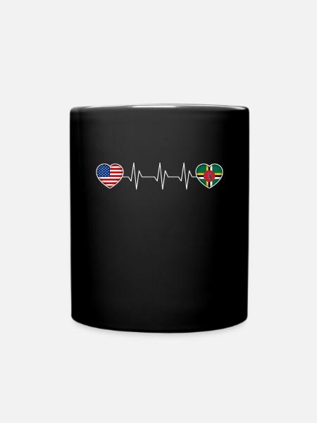 Dominica - Full Colour Mug - black