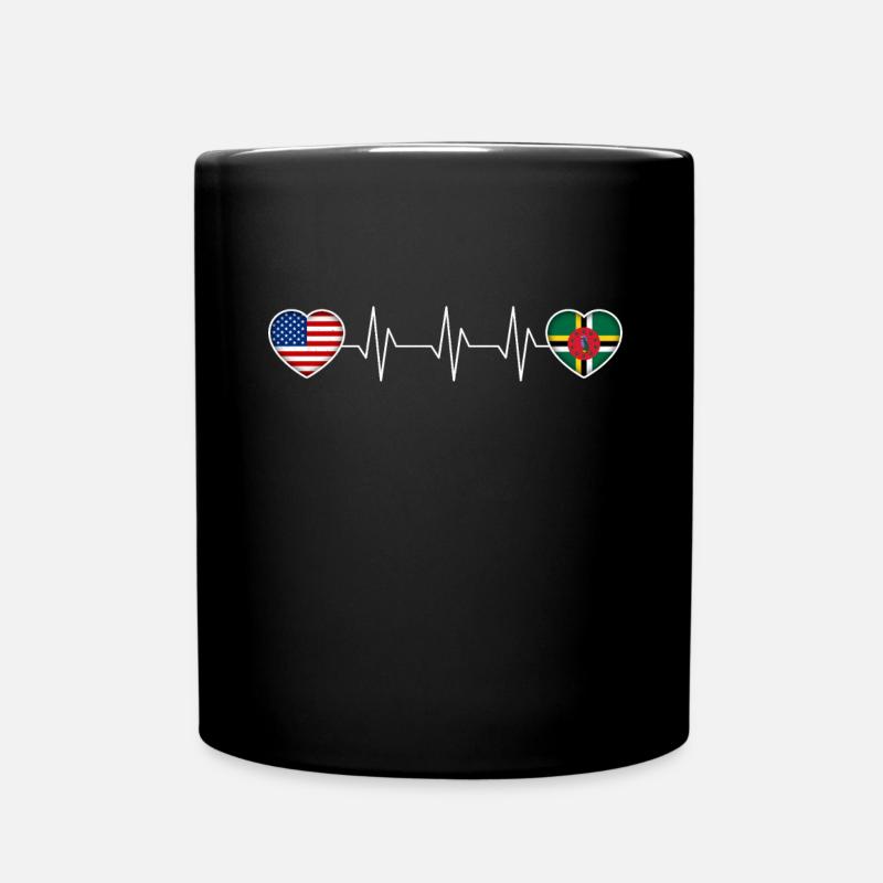 Dominica - Full Colour Mug - black