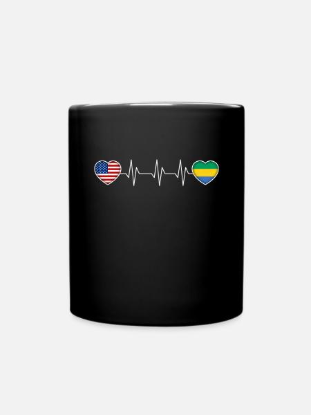 Gabon - Mug uni - noir