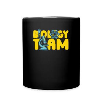 Biology Biologist Team - Full Colour Mug - black - Front