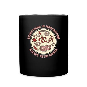 Biology Biologist Witzig - Full Colour Mug - black - Front