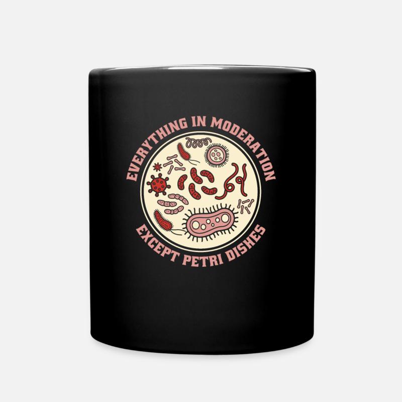 Biologie Biologe Witzig - Tasse einfarbig - Schwarz
