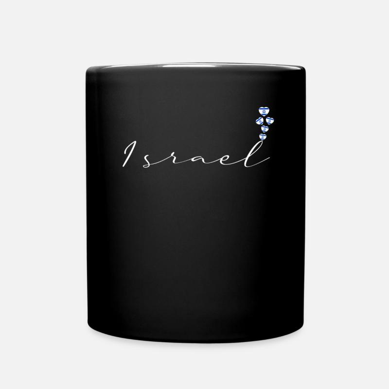 Israel - Tasse einfarbig - Schwarz