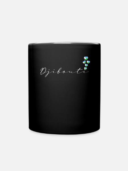 Djibouti - Mug uni - noir