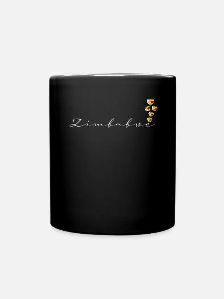 Zimbabwe - Full Colour Mug - black
