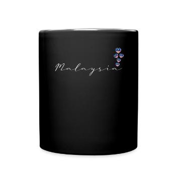 Malaysia - Full Colour Mug - black - Front