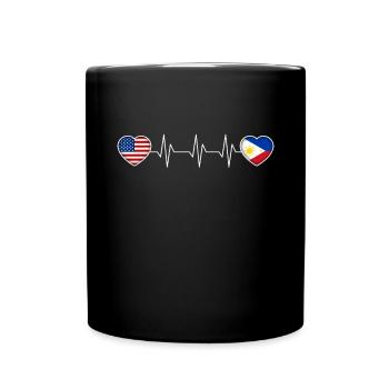 Philippines - Full Colour Mug - black - Front