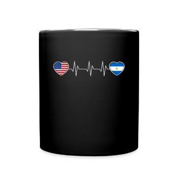 Nicaragua - Full Colour Mug - black - Front