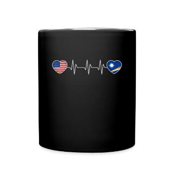 Marshall (Îles) - Mug uni - noir - Devant