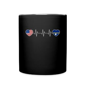 Nauru - Mug uni - noir - Devant