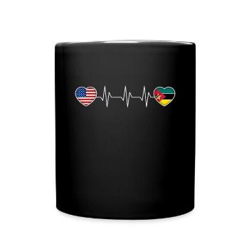 Mozambique - Full Colour Mug - black - Front