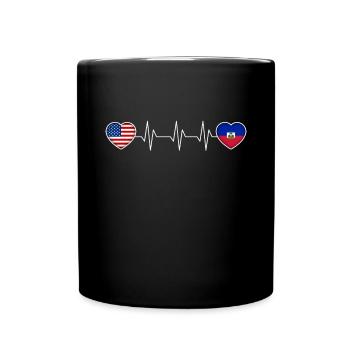 Haiti - Full Colour Mug - black - Front