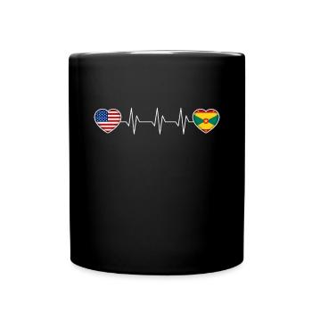 Grenada - Full Colour Mug - black - Front