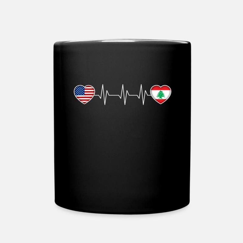 Liban - Mug uni - noir