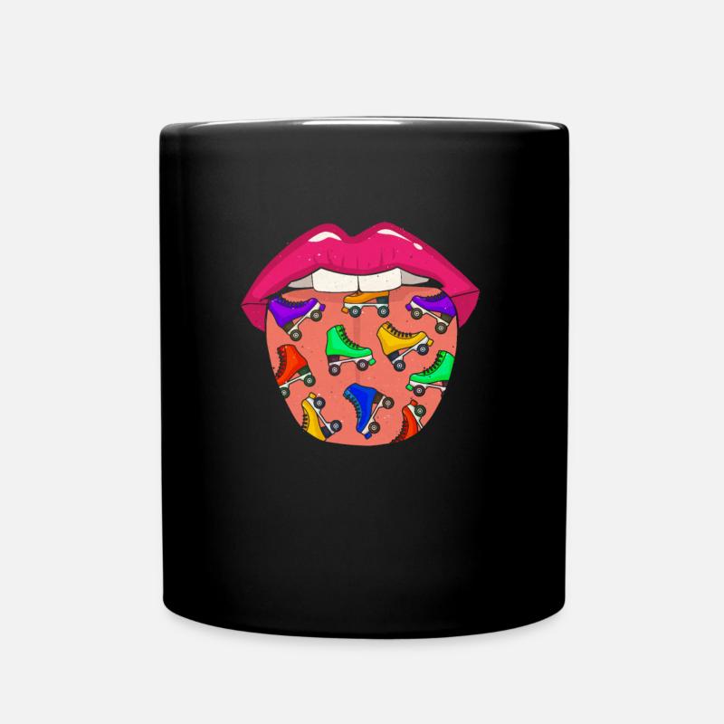 Roller Skates Roller Skating Cool - Mug uni - noir