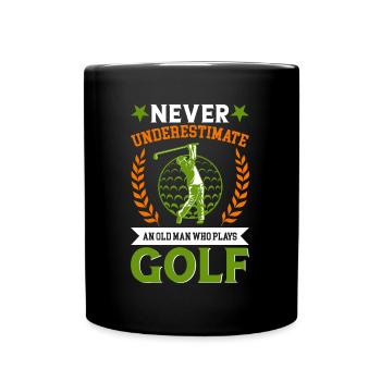 Golf Golfing Golfer Golfer Golf Club - Full Colour Mug - black - Front