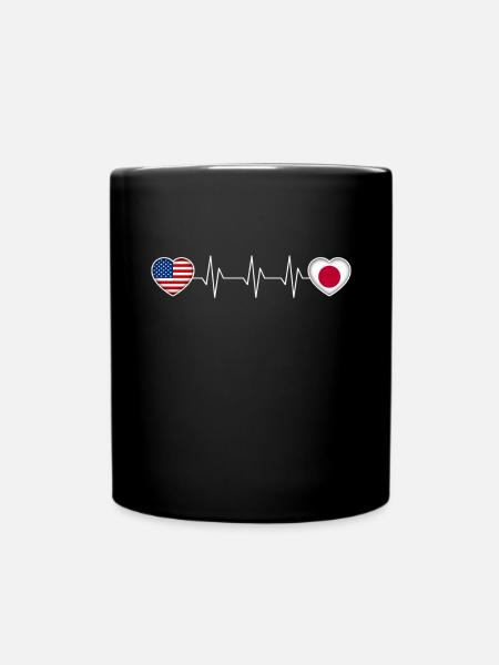 Japan - Full Colour Mug - black