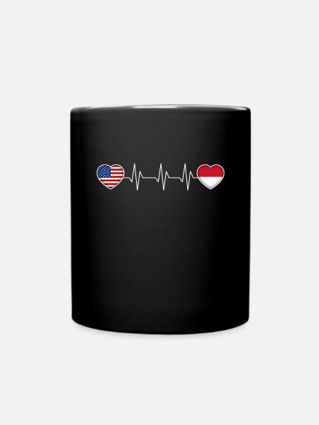 Monaco - Mug uni - noir