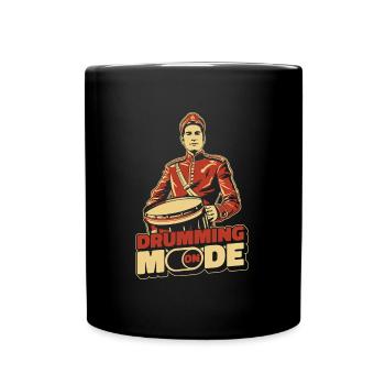 Batterie Batteur Batteur - Mug uni - noir - Devant