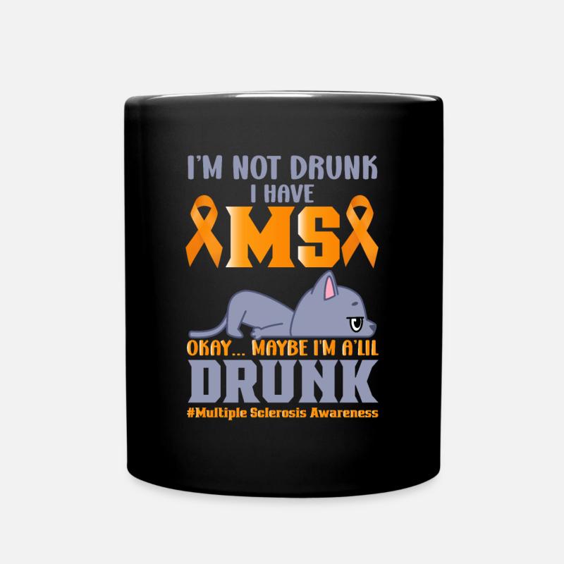 Multiple Sclerosis Awareness Day Multiple Sclerosis - Full Colour Mug - black