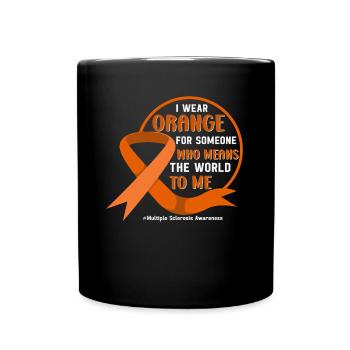 Multiple Sclerosis Awareness Day Multiple Sclerosis - Full Colour Mug - black - Front