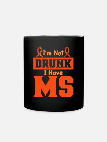 Multiple Sklerose Awareness Day Multiple Sklerose - Tasse einfarbig - Schwarz