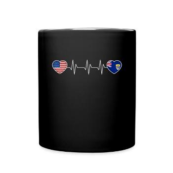 St. Helena - Tasse einfarbig - Schwarz - Vorne