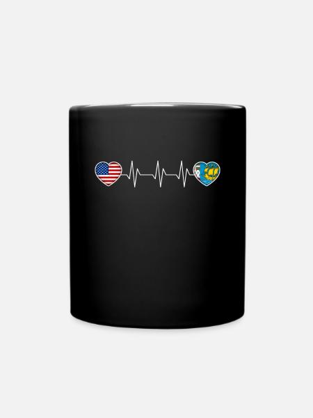 Saint Pierre et Miquelon - Mug uni - noir