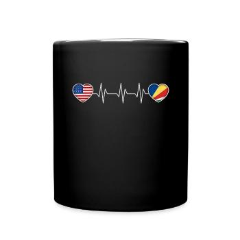 Seychelles - Full Colour Mug - black - Front